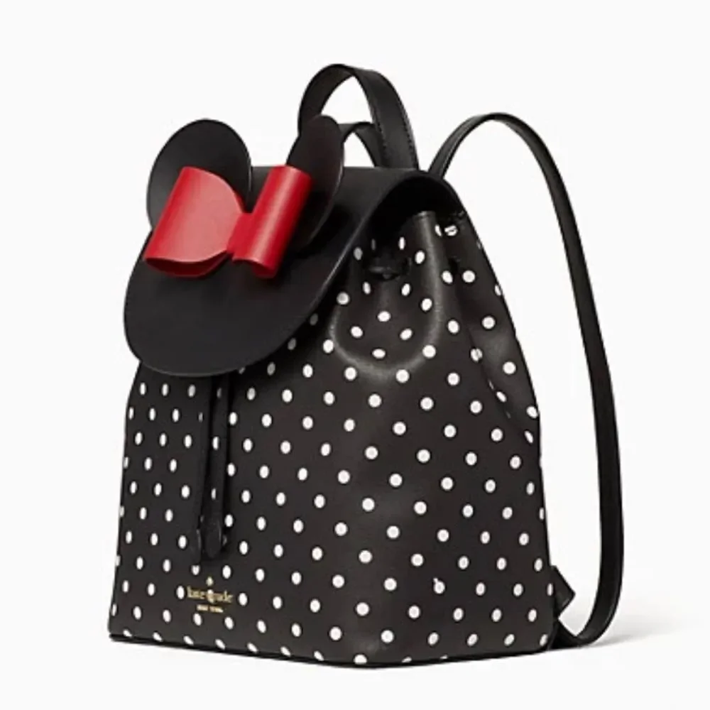 disney x kate spade new york minnie mouse backpack - Picture 2 of 7